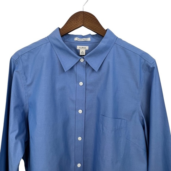 NEW WITH TAGS L.L.BEAN WRINKLE RESISTANT LONG SLEEVE BUTTON DOWN - Picture 3 of 10